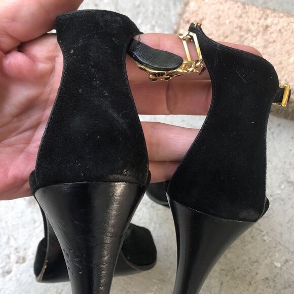 Gucci suede leopard heels - Picture 11 of 13